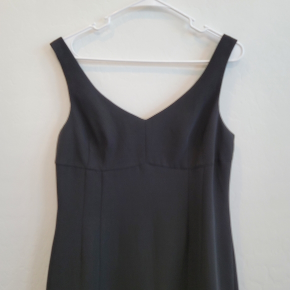 S.L. Fashions Black Sleeveless Dress Size 10 - Picture 7 of 15